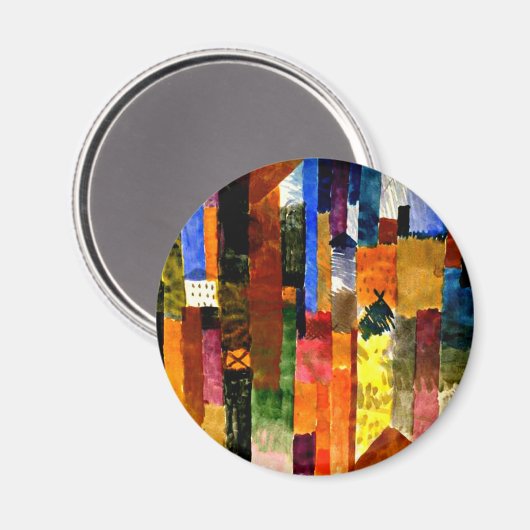 Klee – 町の前 マグネット (正面/裏面)