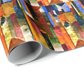 Klee – 町の前 ラッピングペーパー (ロールコーナー)