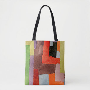Klee – 直角、カラフル絵画、 トートバッグ