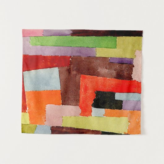 Klee – 直角 タペストリー (正面(横))