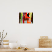 Klee – 直角 ポスター (キッチン)