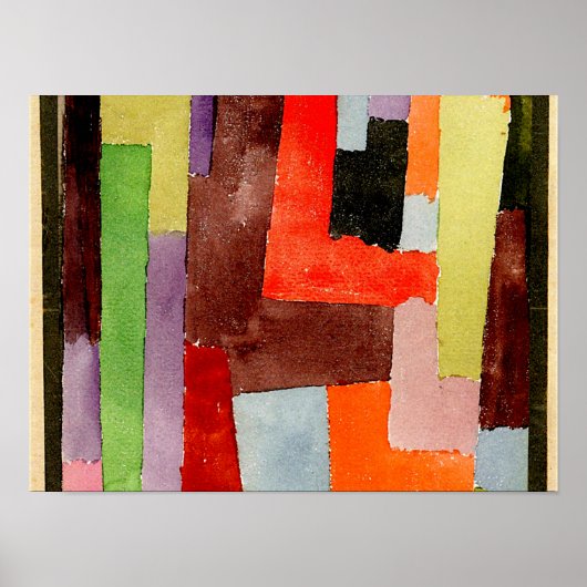 Klee – 直角 ポスター (正面)