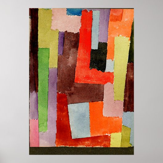 Klee – 直角 ポスター (正面)