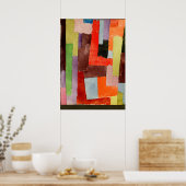 Klee – 直角 ポスター (キッチン)