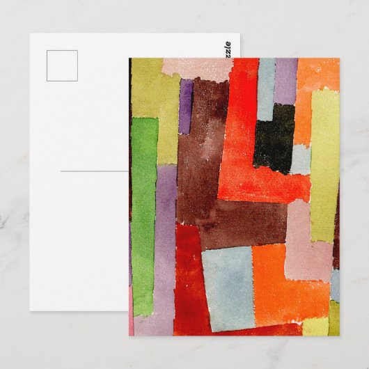 Klee – 直角 ポストカード (正面/裏面)