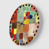 Klee:砂上フローラ ラージ壁時計 (傾斜)