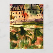 Klee – 砂利ピットの近くの家 ポストカード (正面)