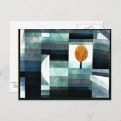 Klee – 秋のメッセンジャー ポストカード (正面/裏面)