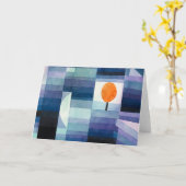 Klee – 秋の前触れ カード (黄色い花)