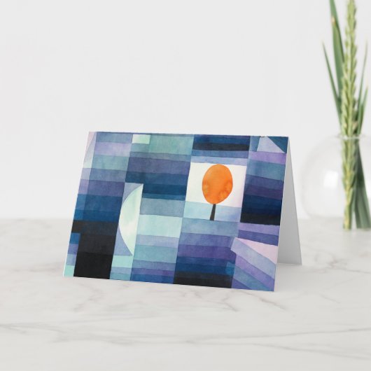 Klee – 秋の前触れ カード (正面)