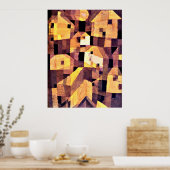 Klee – 秋の場所, 1921 ポスター (キッチン)