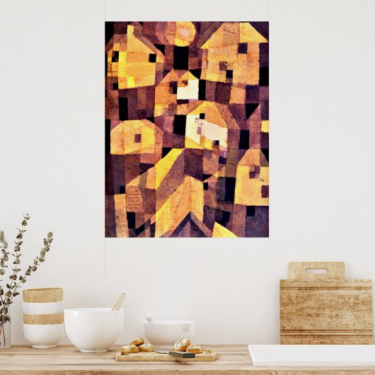 Klee – 秋の場所, 1921 ポスター (キッチン)