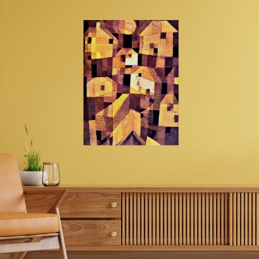 Klee – 秋の場所， 1921 ポスター (リビング2)