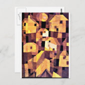 Klee – 秋の場所, 1921 ポストカード (正面/裏面)