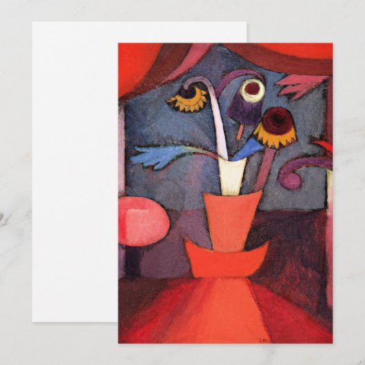 Klee – 秋の花 シーズンカード (正面/裏面)