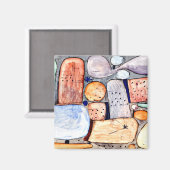 Klee – 組み立てられた風景のパーツ マグネット (正面/裏面)