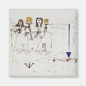 Klee – 美徳ワゴン マグネット (正面)