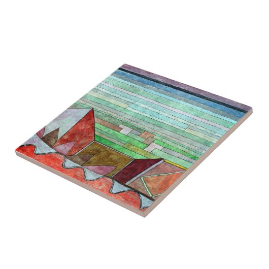 Klee – 肥沃な国を見る タイル (側面)