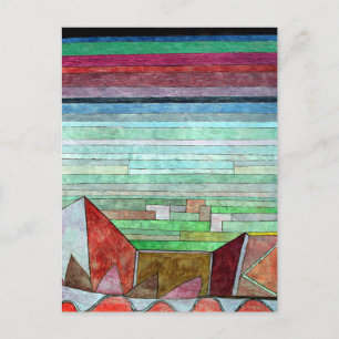 Klee – 肥沃な国を見る ポストカード