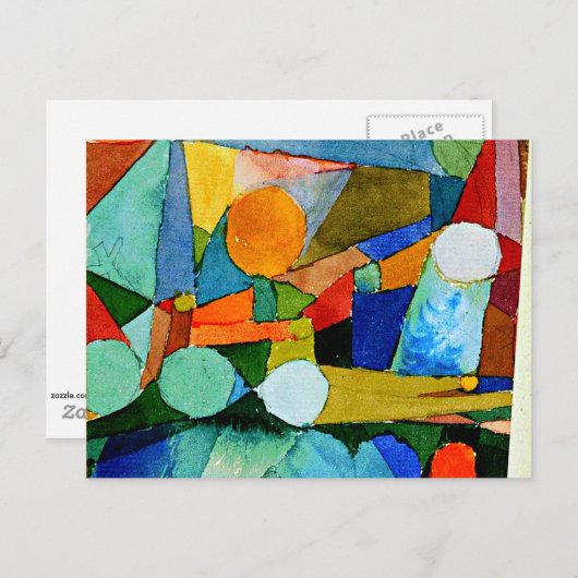 Klee -色形 ポストカード (正面/裏面)