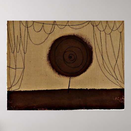 Klee – 花が咲く ポスター (正面)