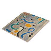 Klee:花瓶抽象芸術 タイル (側面)