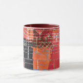 Klee – 設定、抽象芸術アート。 マグカップ (中央)