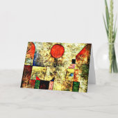 Klee – 赤いバルーン カード (正面)