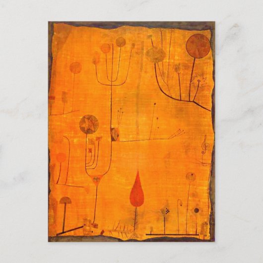 Klee – 赤の果実 ポストカード (正面)