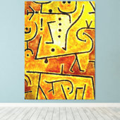 Klee – 赤チョッキ キャンバスプリント (インサイチュ (ウッドフロア))