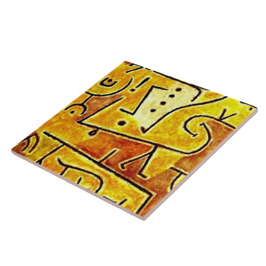 Klee – 赤チョッキ タイル (側面)