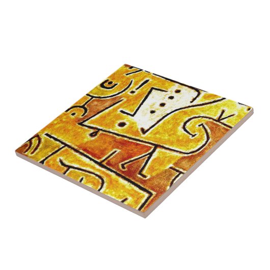 Klee – 赤チョッキ タイル (側面)