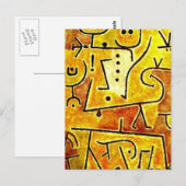 Klee – 赤チョッキ ポストカード (正面/裏面)