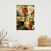 Klee:赤バルーン ポスター (キッチン)