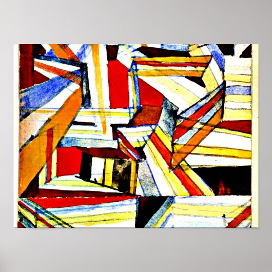 Klee – 透視溝付き透明 ポスター (正面)