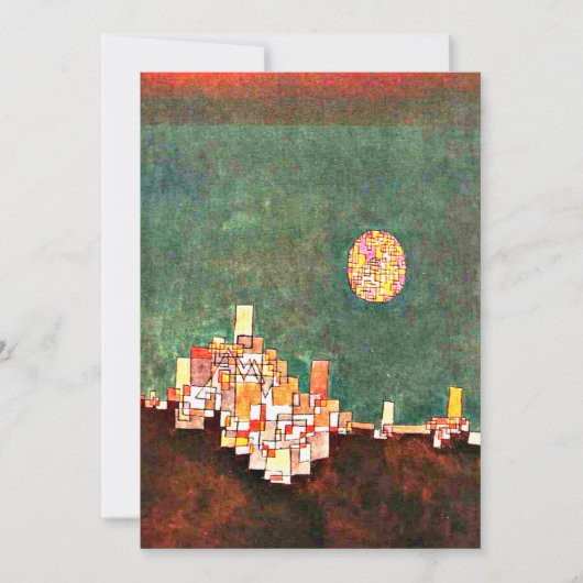 Klee – 選択されたサイト、 カード (正面)