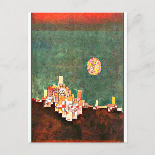 Klee – 選択されたサイト、抽象芸術アートワーク ポストカード