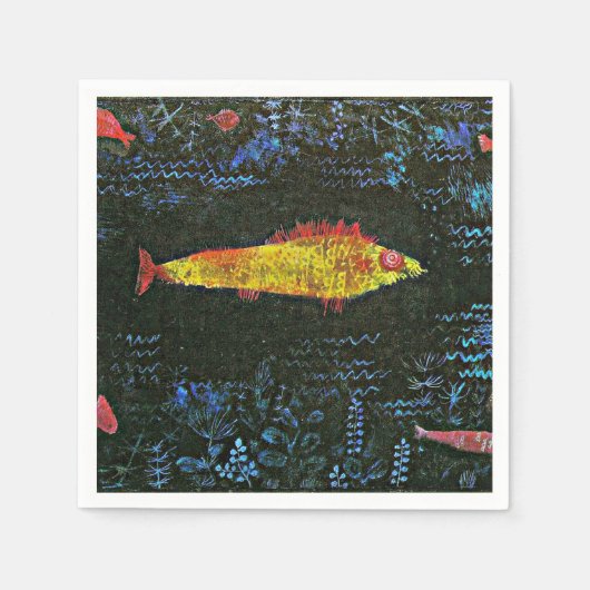 Klee – 金魚 スタンダードカクテルナプキン (正面)