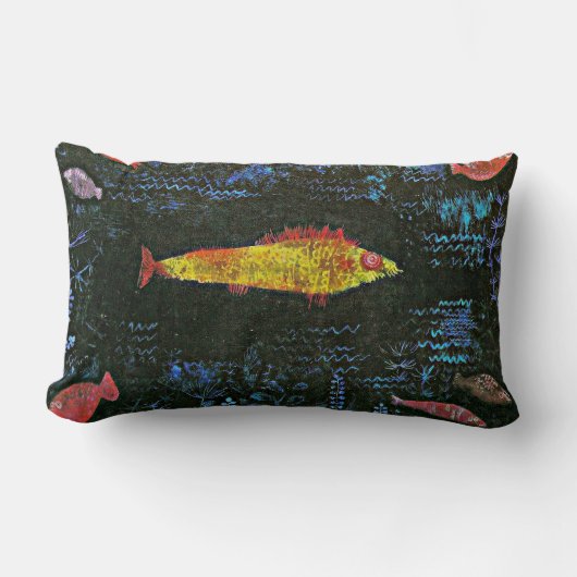 Klee – 金魚 ランバークッション (正面)
