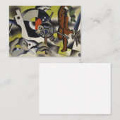 Klee -鍵付き女性 ノートカード (正面/裏面)