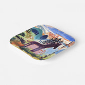 Klee – 馬、有名絵画な ペーパープレート (傾斜あり)