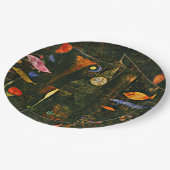 Klee – 魚の魔法、有名絵画な魚、 ペーパープレート (アングル)