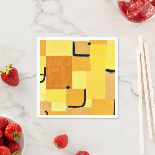 Klee – 黄色のキャラクター スタンダードカクテルナプキン (インサイチュ)