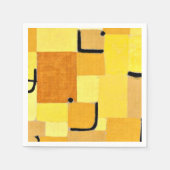 Klee – 黄色のキャラクター スタンダードカクテルナプキン (正面)