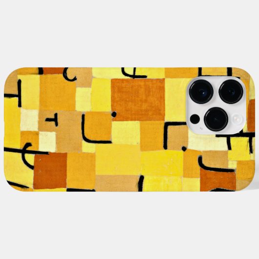 Klee – 黄色のキャラクター Case-Mate iPhoneケース (裏面 (横))