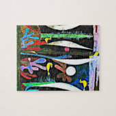 Klee – 黄色の鳥と風景 ジグソーパズル (横)