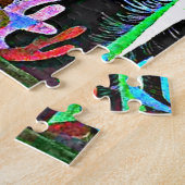 Klee – 黄色の鳥と風景 ジグソーパズル (側面)