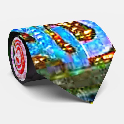 Klee – 黄色の鳥と風景 ネクタイ (ロール)