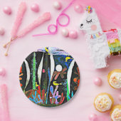 Klee – 黄色の鳥と風景 ペーパープレート (パーティー)