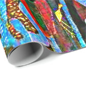 Klee – 黄色の鳥と風景 ラッピングペーパー (ロールコーナー)